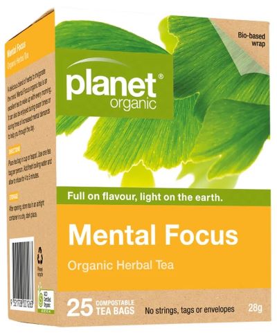 Planet Organic Mental Focus Herbal Tea