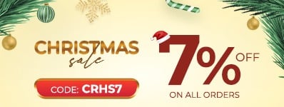 Flat 7% OFF On all orders