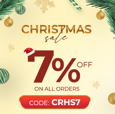 Flat 7% OFF On all orders