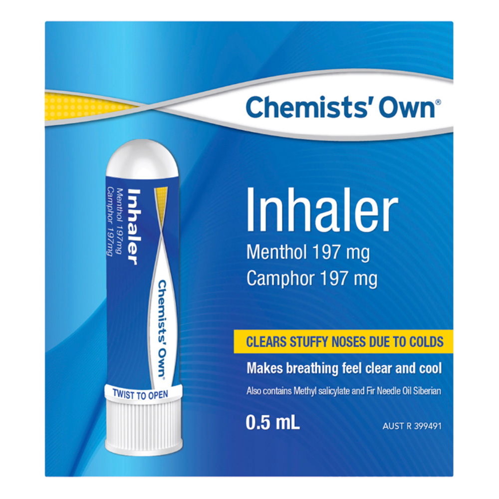 Buy Chemists' Own Inhaler 0.5 ml Australia