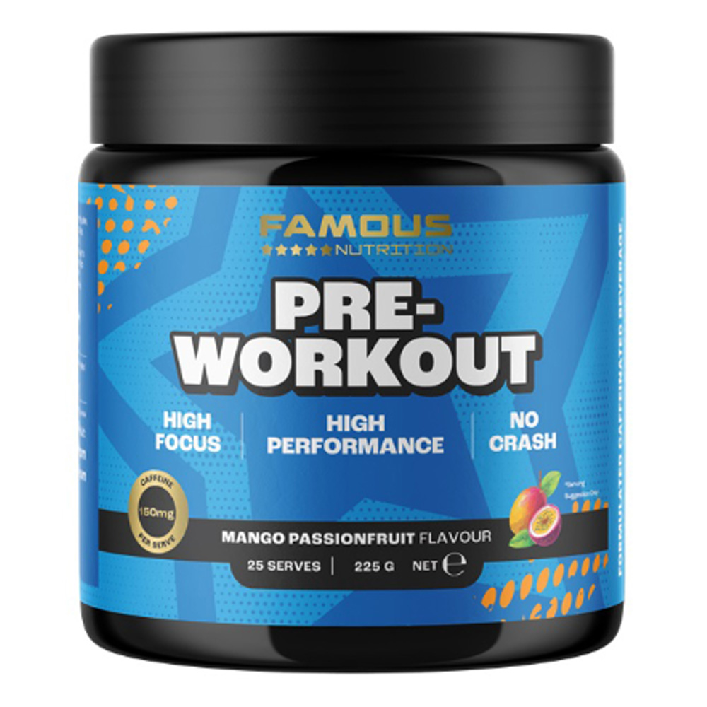 Pre Workout Mango Raspberry Buy Pre-Workout 225g Mango Passionfruit Australia